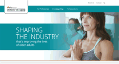 Desktop Screenshot of matherlifewaysinstituteonaging.com
